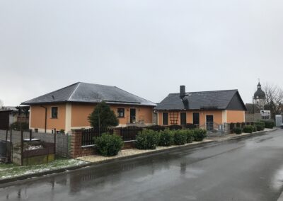 Neubau eines Einfamilienhauses in Massivbauweise in Thüringen